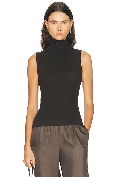ENZA COSTA Cashmere Jersey Shell Top | Image 1 ENZA COSTA Cashmere Jersey Shell Top | Image 1