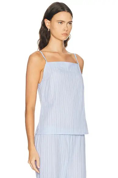 DONNI. The Eyelet Pop Shell Top | Thumbnail 2