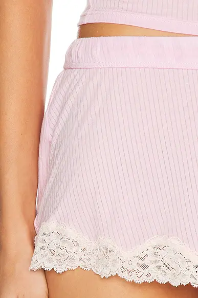 Fleur du Mal Butter Rib Flutter Short | Thumbnail 6 Fleur du Mal Butter Rib Flutter Short | Thumbnail 6