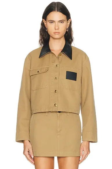 Balenciaga Cropped Workwear Jacket | Thumbnail 2