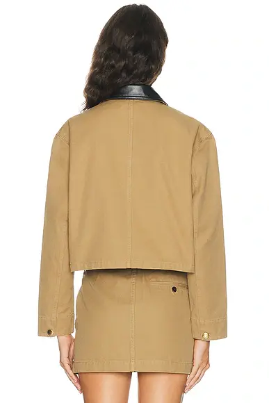 Balenciaga Cropped Workwear Jacket | Thumbnail 4
