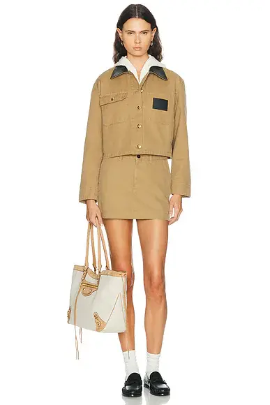 Balenciaga Cropped Workwear Jacket | Thumbnail 5