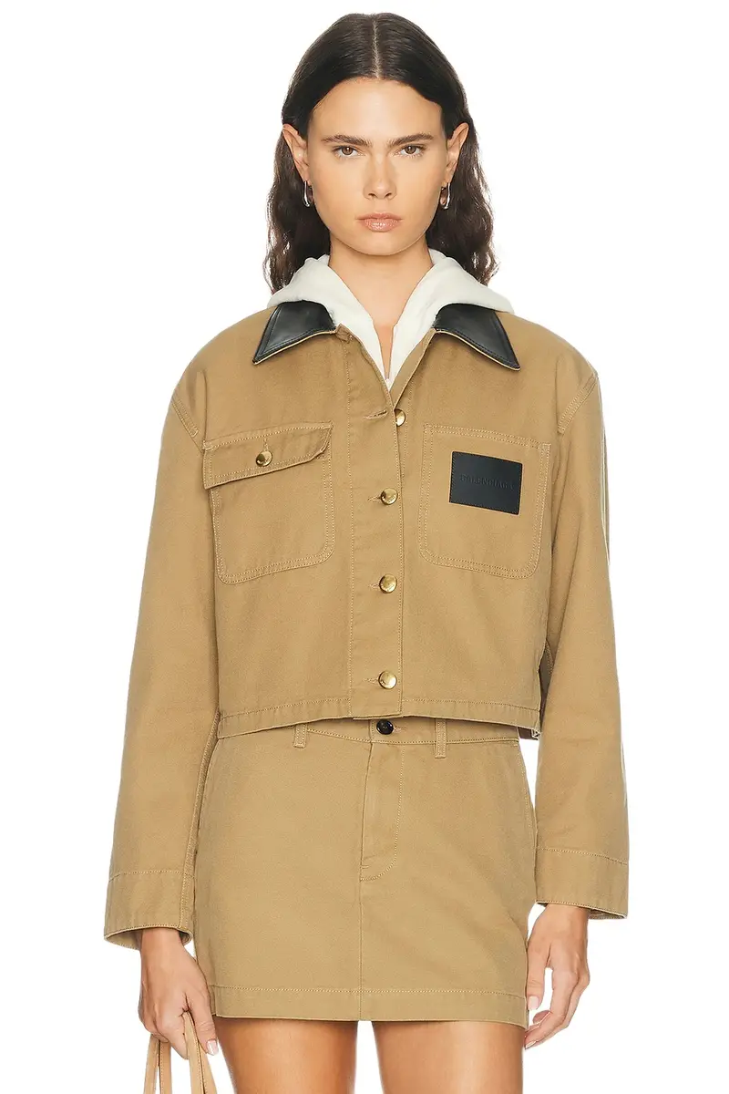 Balenciaga Cropped Workwear Jacket