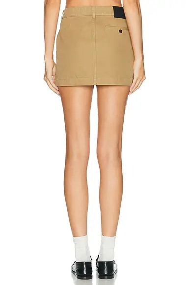 Balenciaga Mini Cotton Skirt | Thumbnail 4 Balenciaga Mini Cotton Skirt | Thumbnail 4