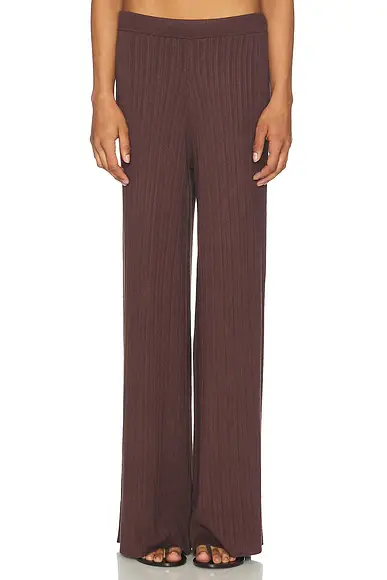 L'Academie Sibylla Rib Knit Pant | Thumbnail 2 L'Academie Sibylla Rib Knit Pant | Thumbnail 2