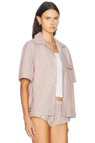 Entire Studios Short Sleeve Pajama Shirt | Thumbnail 2 Entire Studios Short Sleeve Pajama Shirt | Thumbnail 2