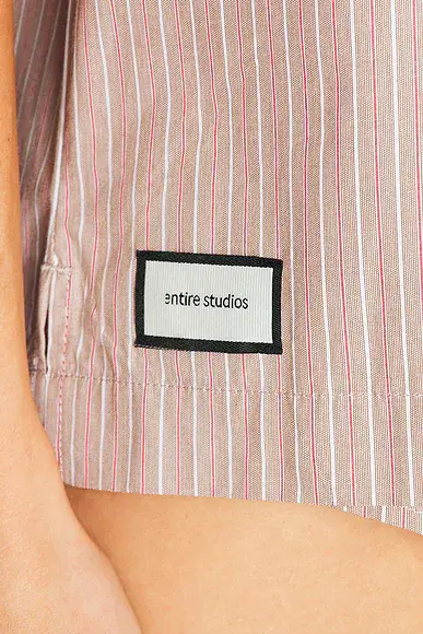 Entire Studios Short Sleeve Pajama Shirt | Thumbnail 6 Entire Studios Short Sleeve Pajama Shirt | Thumbnail 6