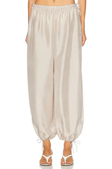 St. Agni Silk Adjustable Balloon Pant | Thumbnail 2