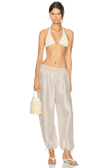 St. Agni Silk Adjustable Balloon Pant | Thumbnail 6