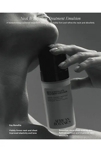 African Botanics Neck & Decollete Treatment Emulsion | Thumbnail 5 African Botanics Neck & Decollete Treatment Emulsion | Thumbnail 5