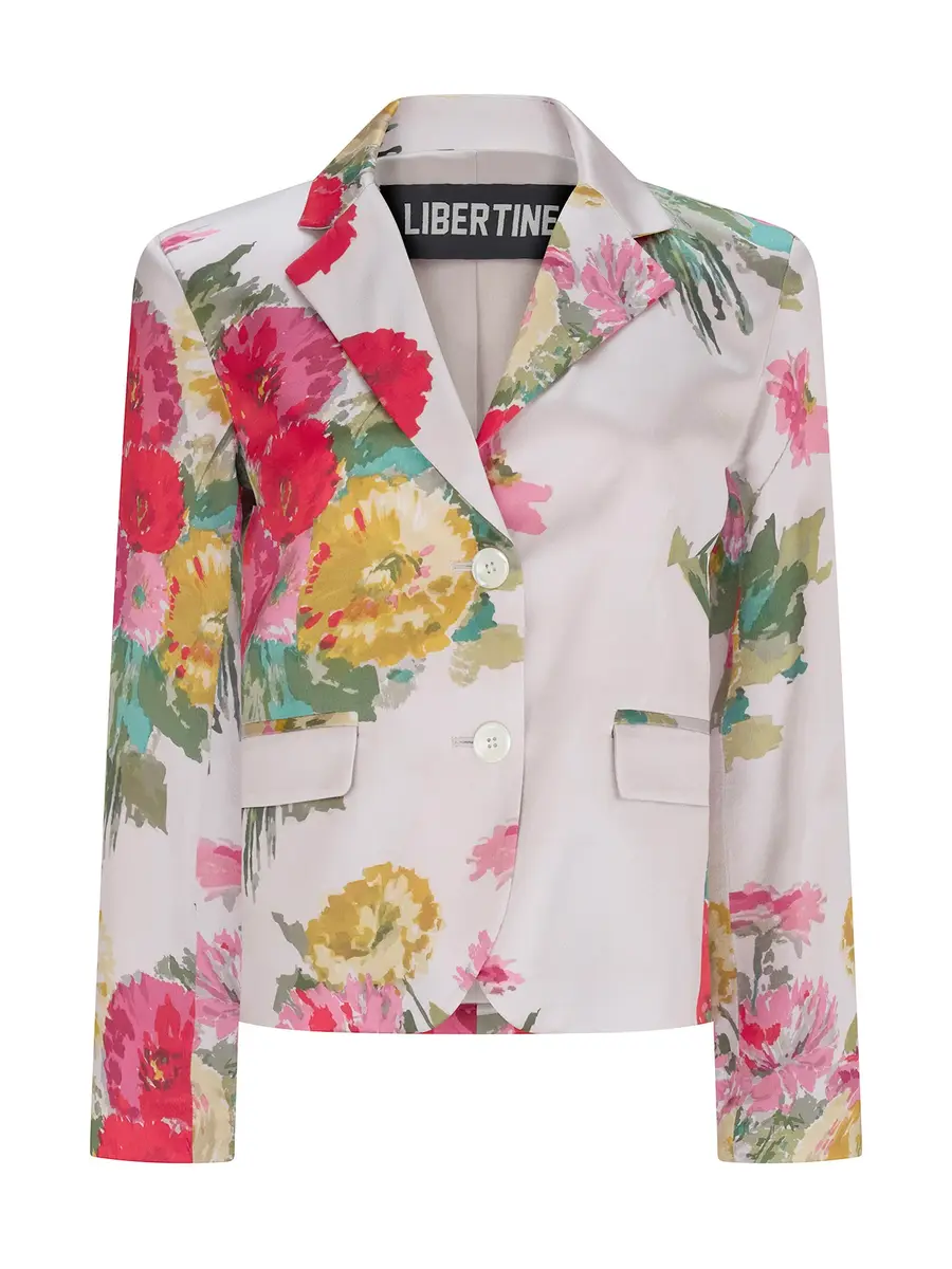 Libertine Pat Nixon Silk Classic Jacket | Image 1 Libertine Pat Nixon Silk Classic Jacket | Image 1