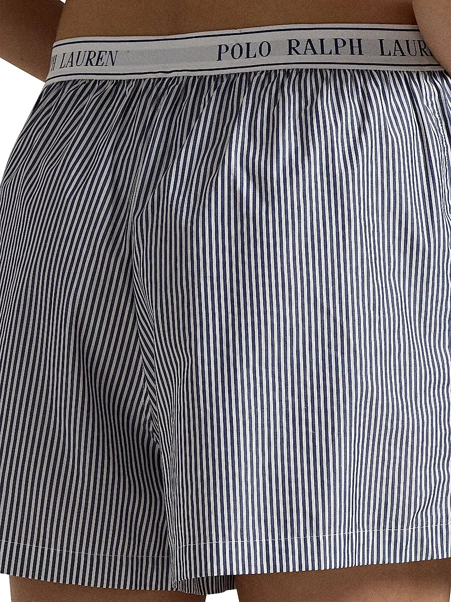 Polo Ralph Lauren Women's Striped Boxer Shorts | Thumbnail 4 Polo Ralph Lauren Women's Striped Boxer Shorts | Thumbnail 4