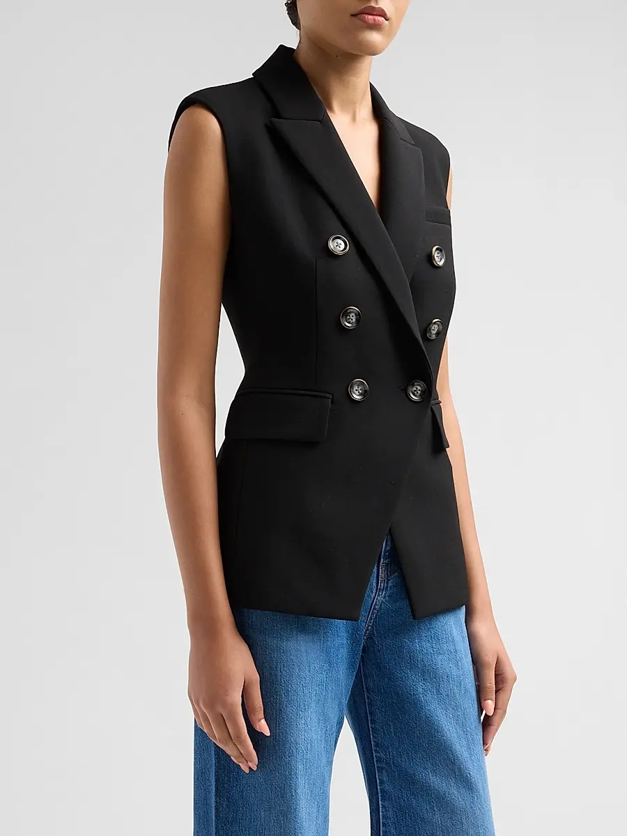 Veronica Beard Women's Miller Double-Breasted Jacket | Thumbnail 4 Veronica Beard Women's Miller Double-Breasted Jacket | Thumbnail 4