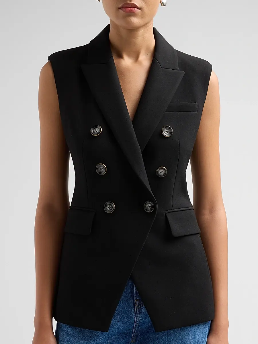 Veronica Beard Women's Miller Double-Breasted Jacket | Thumbnail 5 Veronica Beard Women's Miller Double-Breasted Jacket | Thumbnail 5