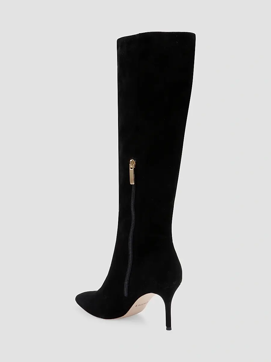 L'Agence Women's Herald 75MM Suede Knee-High Boots | Thumbnail 3 L'Agence Women's Herald 75MM Suede Knee-High Boots | Thumbnail 3