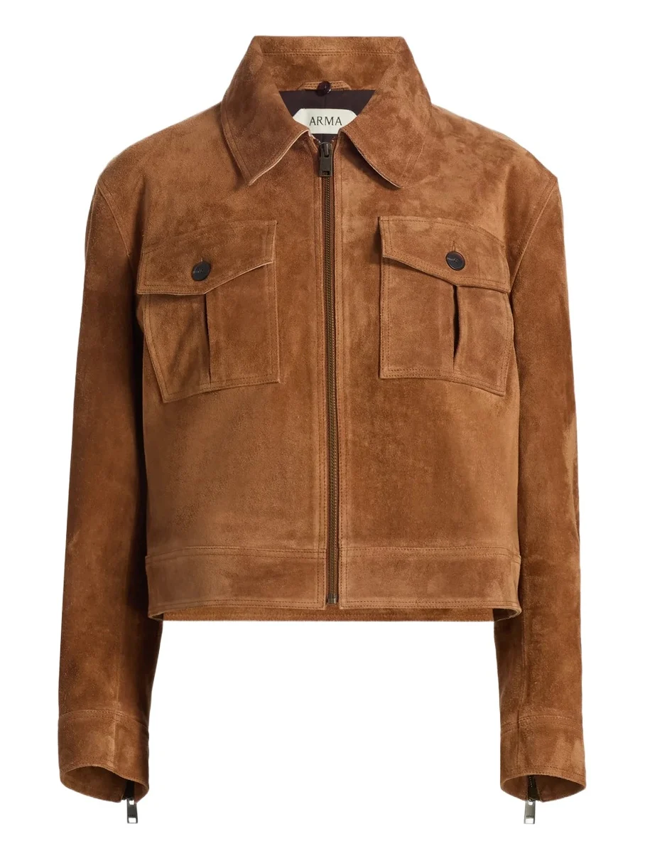 ARMA Women's Narsa Gritty Suede Jacket