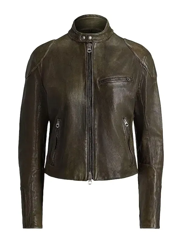 Women's Orman Soft Leather Moto Jacket