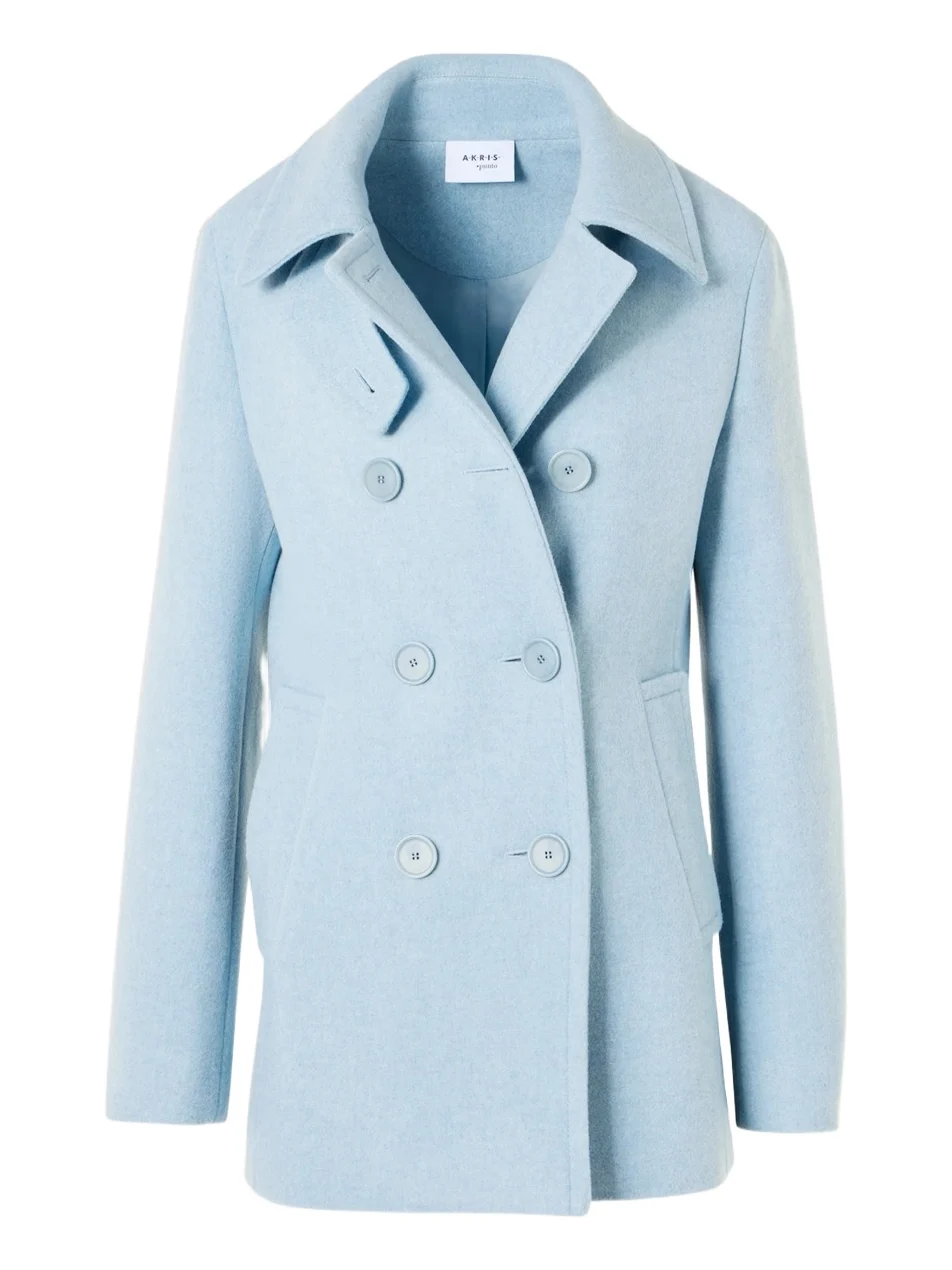 Women's Wool Double-Breasted Peacoat Women's Wool Double-Breasted Peacoat