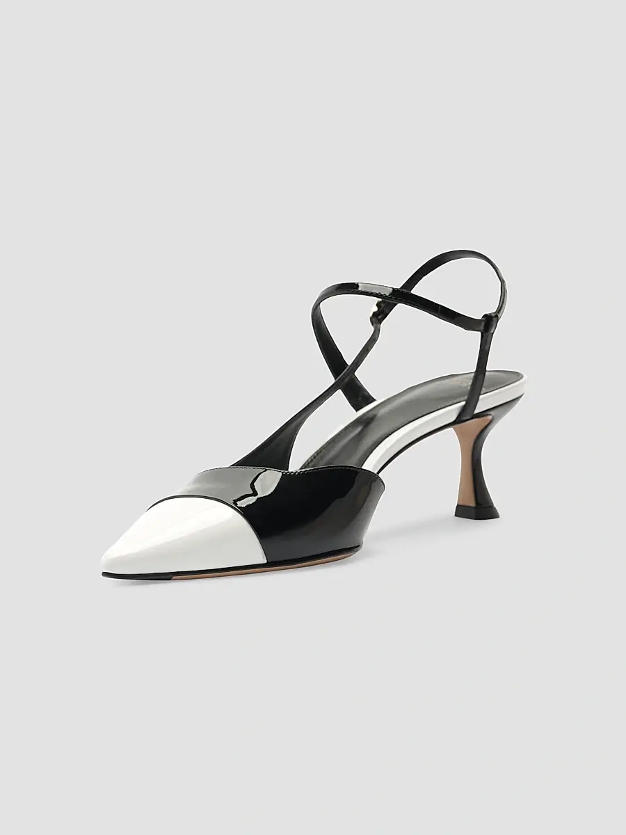 Alexandre Birman Women's Tita 60MM Wrap Cap Toe Leather Pumps | Thumbnail 5 Alexandre Birman Women's Tita 60MM Wrap Cap Toe Leather Pumps | Thumbnail 5