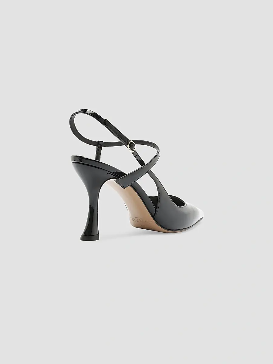 Alexandre Birman Women's Tita 85MM Leather Slingback Pumps | Thumbnail 2