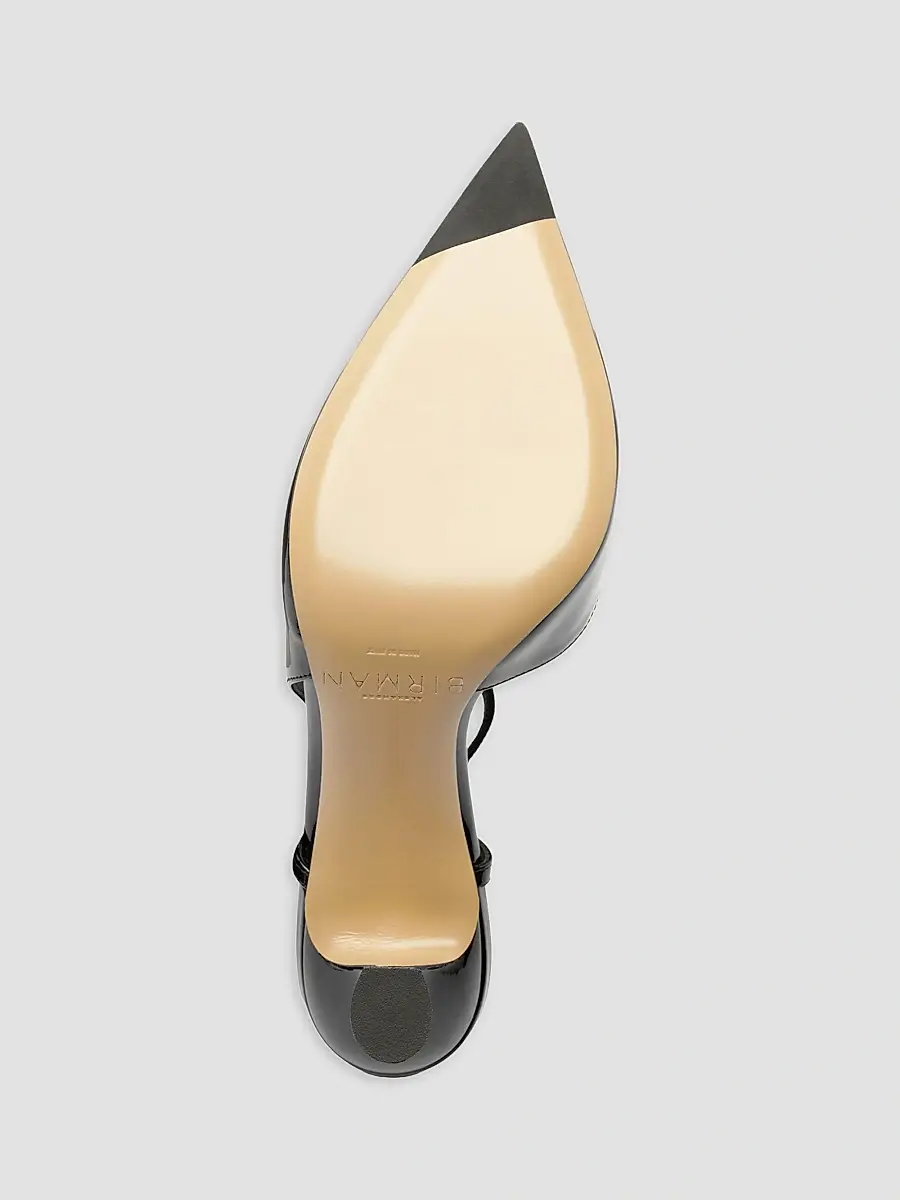 Alexandre Birman Women's Tita 85MM Leather Slingback Pumps | Thumbnail 8