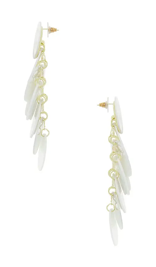 8 Other Reasons Irridescent Discs Statement Drop Earrings | Thumbnail 2 8 Other Reasons Irridescent Discs Statement Drop Earrings | Thumbnail 2