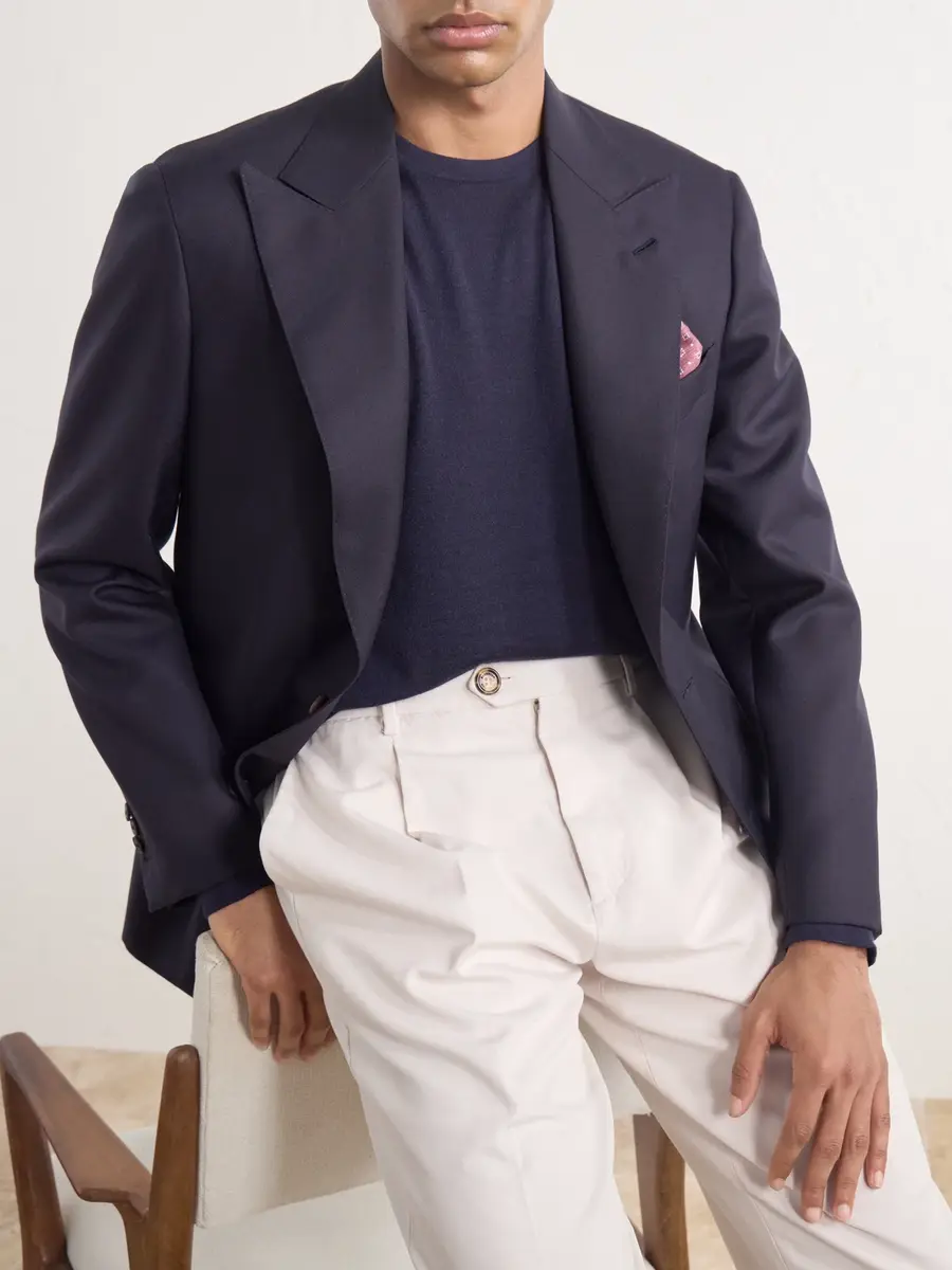 Zegna Cashmere and Silk-Blend Sweater - Men | Thumbnail 5 Zegna Cashmere and Silk-Blend Sweater - Men | Thumbnail 5