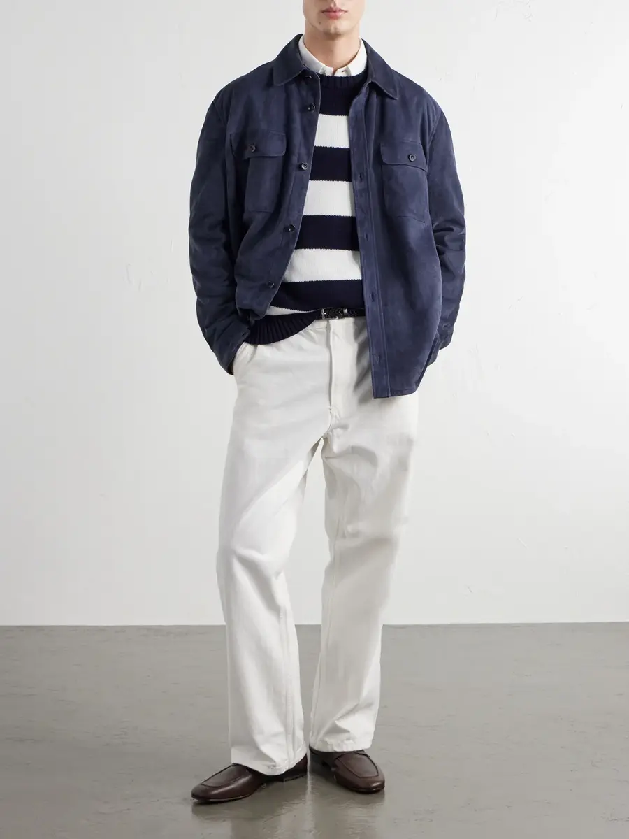 Ralph Lauren Purple Label Calloway Suede Jacket - Men | Thumbnail 2 Ralph Lauren Purple Label Calloway Suede Jacket - Men | Thumbnail 2
