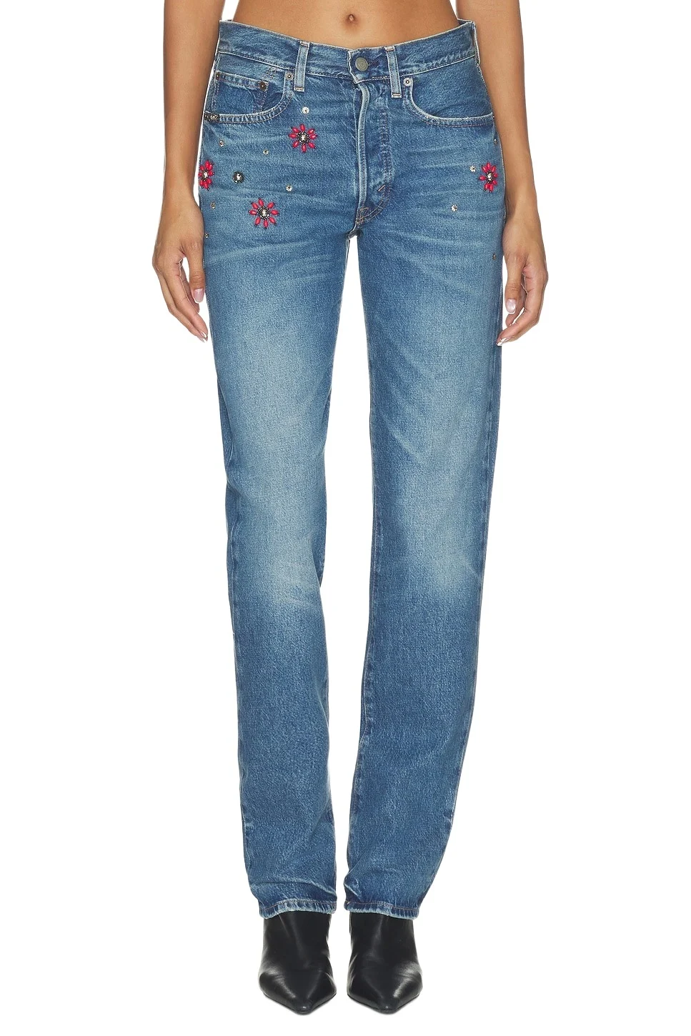 Rigid Denim Standard Straight Jeans Rigid Denim Standard Straight Jeans