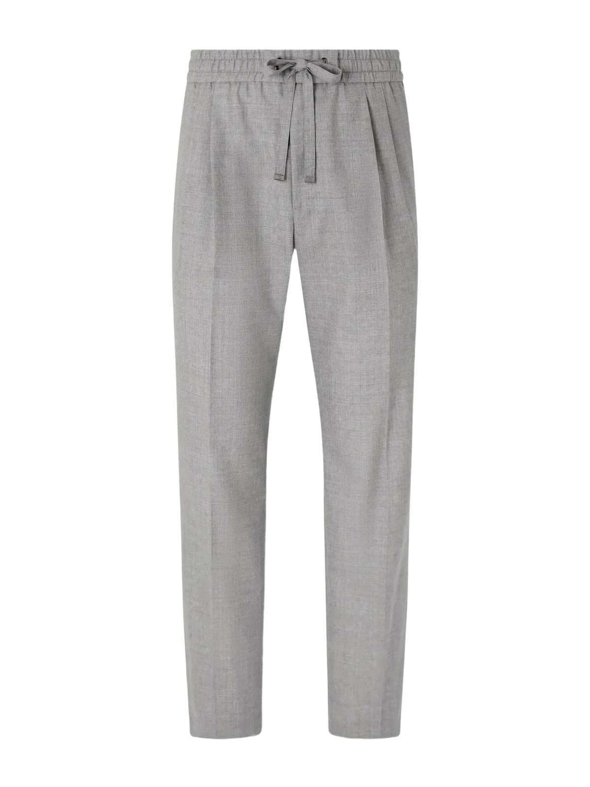 Dolce & Gabbana Sartoriale Straight-Leg Pleated Wool Trousers - Men