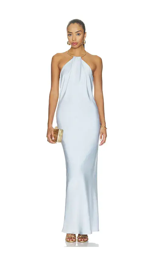 MORE TO COME August Halter Maxi Dress | Image 1 MORE TO COME August Halter Maxi Dress | Image 1