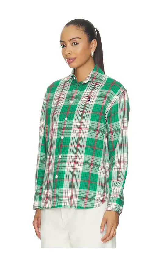 Polo Ralph Lauren Twill Long Sleeve Collared Sport Shirt | Thumbnail 2 Polo Ralph Lauren Twill Long Sleeve Collared Sport Shirt | Thumbnail 2