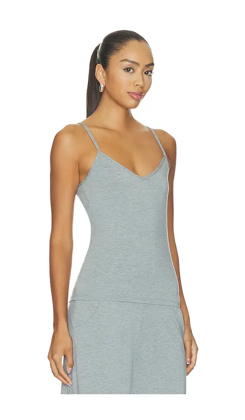 Commando Butter V Neck Cami With Shelf Bra | Thumbnail 2