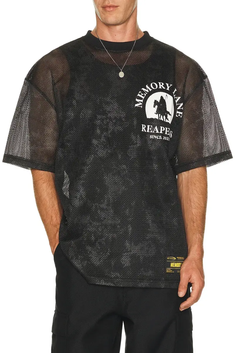Camo Mesh Jersey Shirt