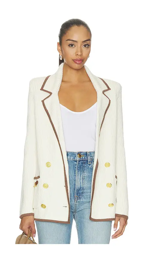 L'Agence Ranch Knit Blazer | Thumbnail 2 L'Agence Ranch Knit Blazer | Thumbnail 2