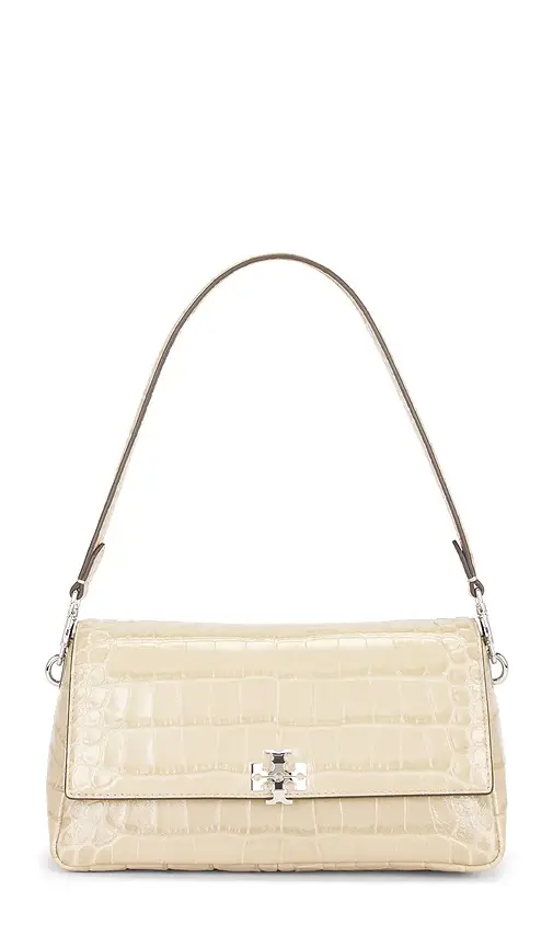 Tory Burch Charlie Embossed Croc Small Shoulder Bag | Thumbnail 2 Tory Burch Charlie Embossed Croc Small Shoulder Bag | Thumbnail 2