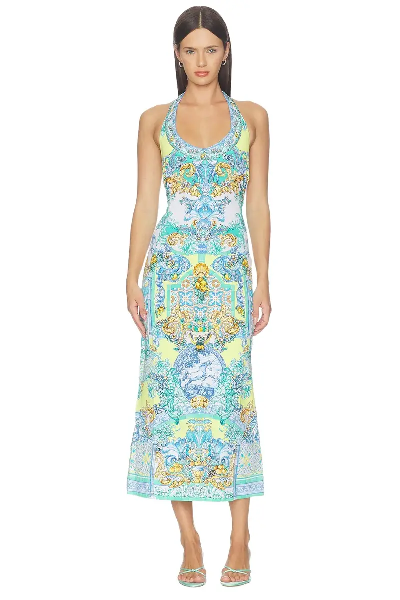 Jersey Halter Dress