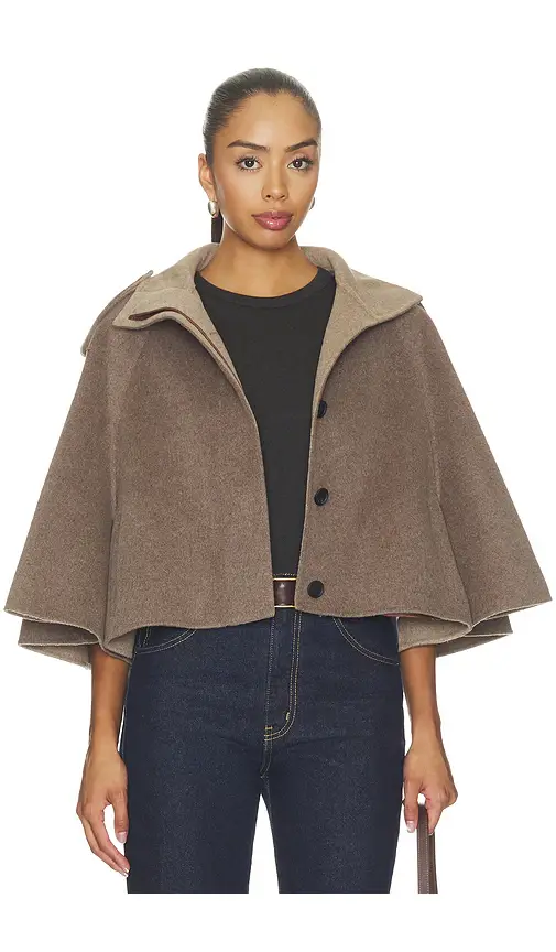 Simkhai Yara Cape Jacket | Thumbnail 2 Simkhai Yara Cape Jacket | Thumbnail 2