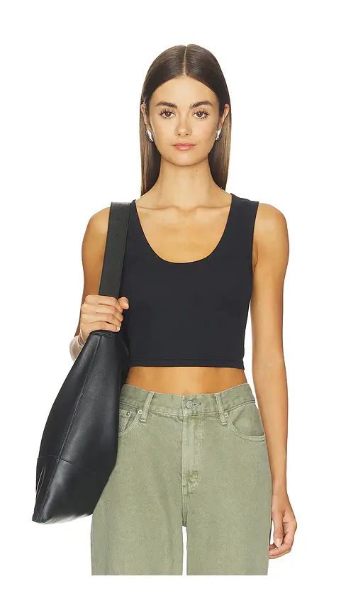 Favorite Daughter The Cutting It Close Crop Tank | Image 1 Favorite Daughter The Cutting It Close Crop Tank | Image 1