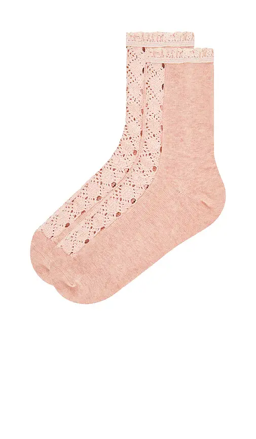 Free People Rubies Crochet Socks | Thumbnail 2 Free People Rubies Crochet Socks | Thumbnail 2