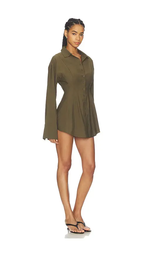 ALL THE WAYS Charitie Button Up Mini Dress | Thumbnail 2 ALL THE WAYS Charitie Button Up Mini Dress | Thumbnail 2