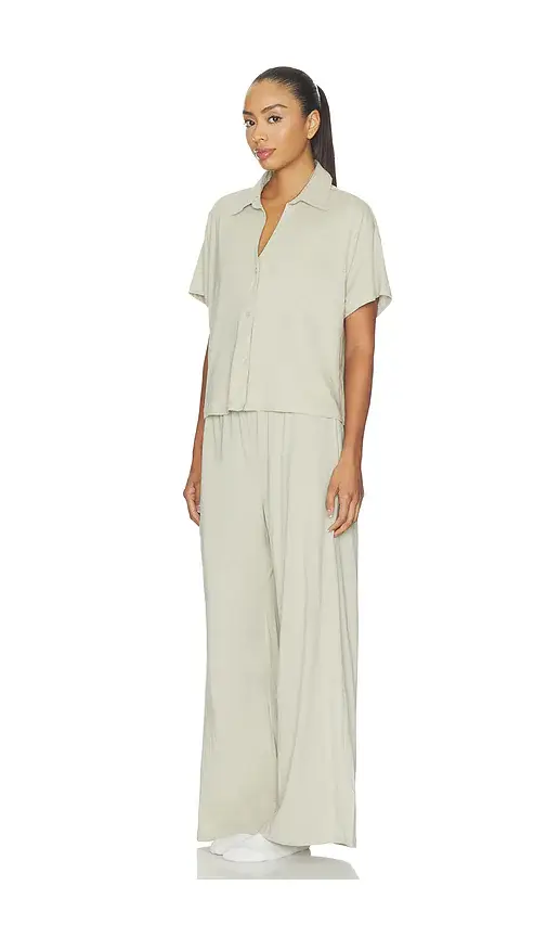 Eberjey Pima Pant Pajama Set | Thumbnail 2