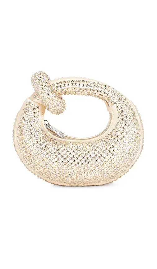 JW PEI Abacus Artificial Crystal Mini Top Handle | Image 1 JW PEI Abacus Artificial Crystal Mini Top Handle | Image 1