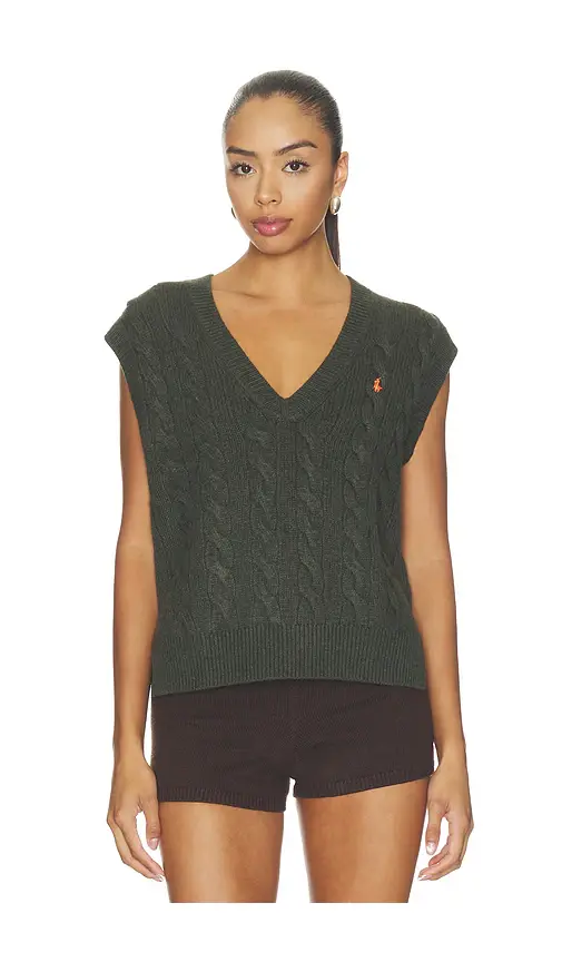 Polo Ralph Lauren Wool Cashmere Sleeveless Pullover | Thumbnail 2 Polo Ralph Lauren Wool Cashmere Sleeveless Pullover | Thumbnail 2