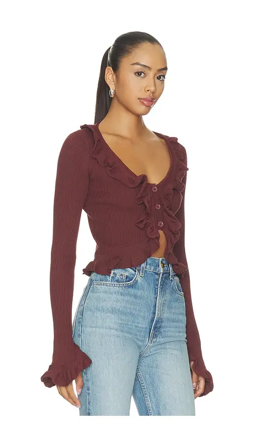 MORE TO COME Renee Cardigan Top | Thumbnail 2