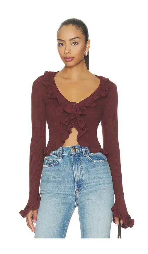 MORE TO COME Renee Cardigan Top