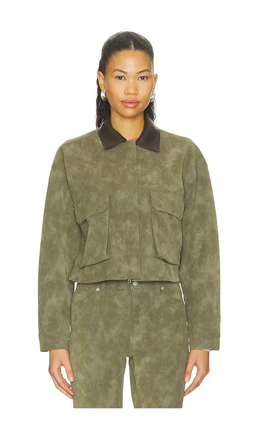 Hudson Jeans Faux Suede Chore Jacket | Thumbnail 2 Hudson Jeans Faux Suede Chore Jacket | Thumbnail 2