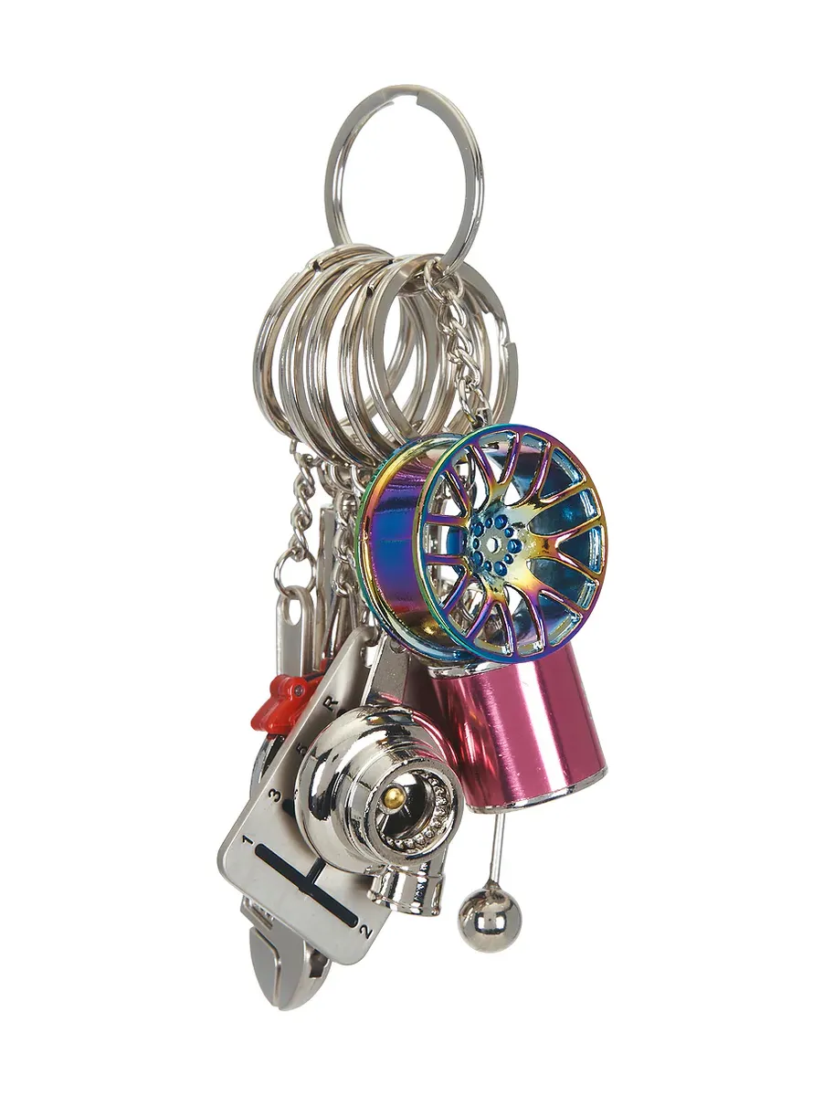 Anti Social Social Club Car Part Keychain