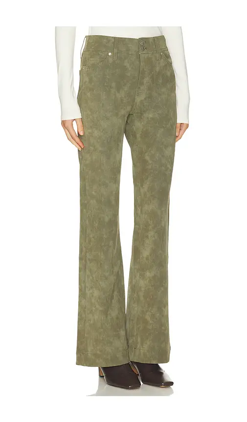 Hudson Jeans Faux Suede Dani Flare Pants | Thumbnail 2 Hudson Jeans Faux Suede Dani Flare Pants | Thumbnail 2