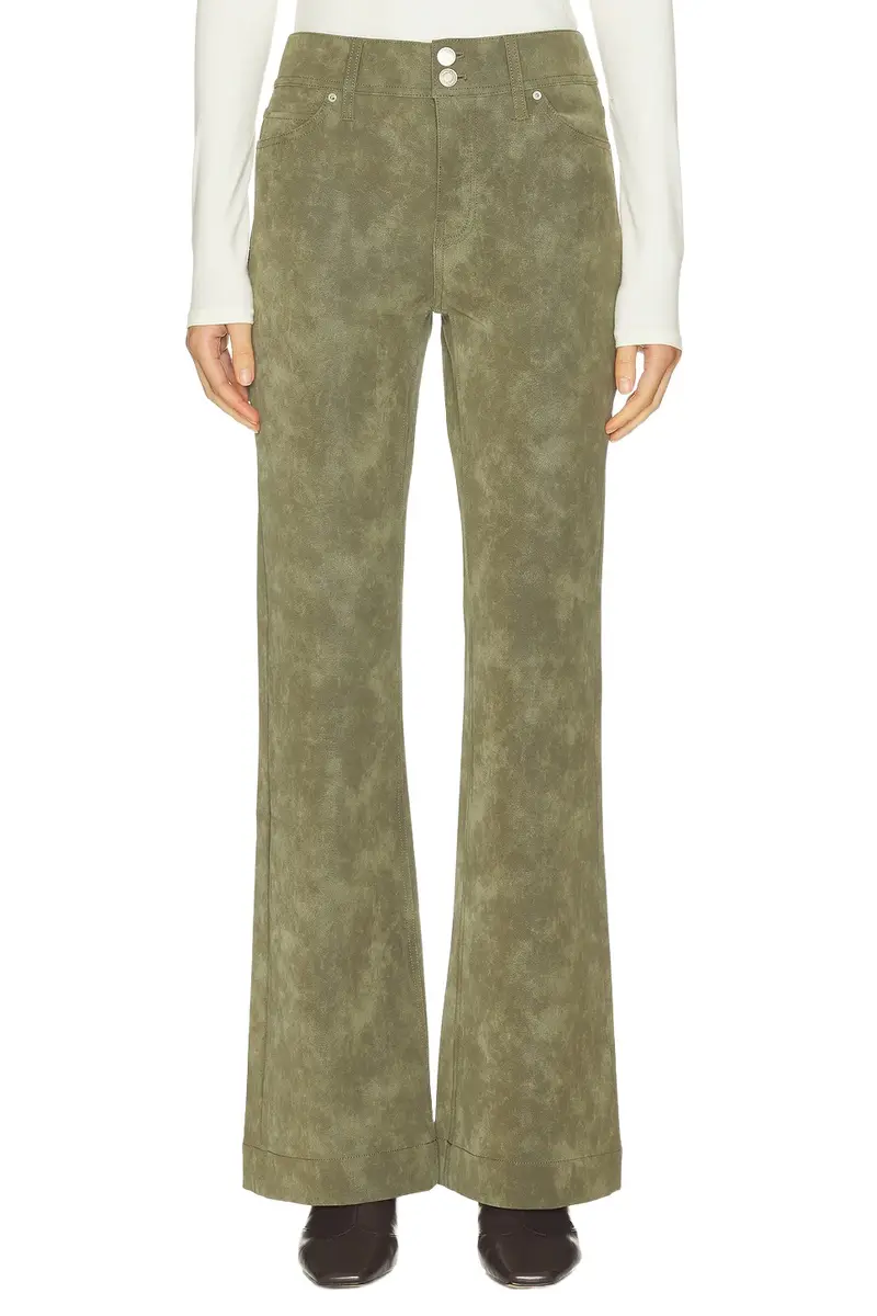 Hudson Jeans Faux Suede Dani Flare Pants